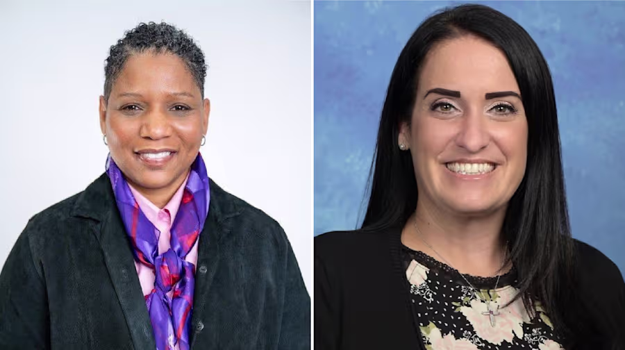 Candidates for Brevard County School Board District 1. From left: Tara Gibson, Megan Wright.
